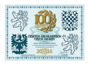 Мы получили приз "Топ-100 Чехии"