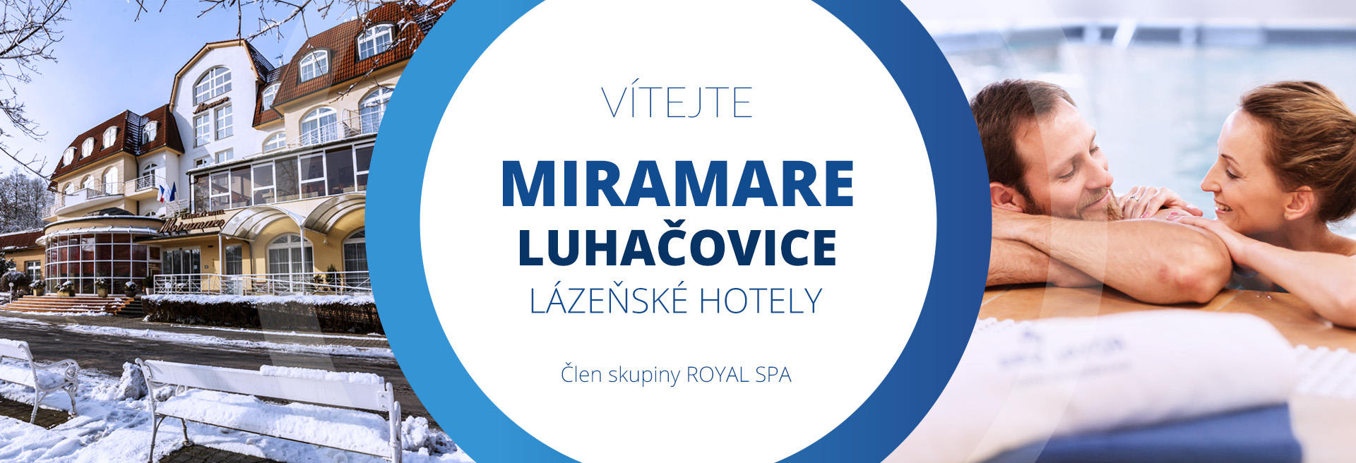 Ubytování a hotely - lázně MIRAMARE Luhačovice